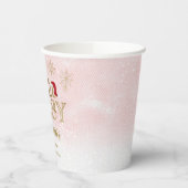 kerstcadeautjes voor Baby showers met kerstcadeaus Papieren Bekers (Links)