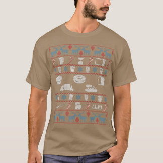 kerstcadeautjes voor baker Mannen T-shirt