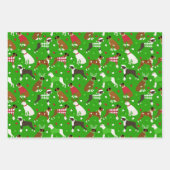 kerstcadeautjes voor bonenkootjes inpakpapier vel (Voorkant 2)