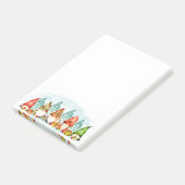 kerstcadeautjes voor Gnome Postit Post-it® Notes (Schuin)