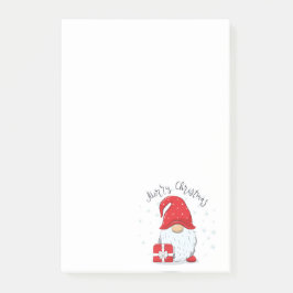 kerstcadeautjes voor Gnome Postit Post-it® Notes