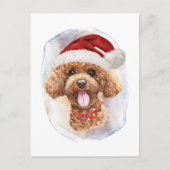 kerstcadeautjes voor honden feestdagenkaart (Voorkant)