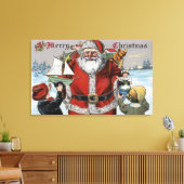 kerstcadeautjes voor kerstcadeautjes canvas afdruk (Insitu (Woonkamer))