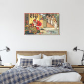 kerstcadeautjes voor kerstcadeautjes canvas afdruk (Insitu (Slaapkamer))