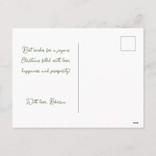  kerstcadeautjes voor kerstcadeautjes feestdagenkaart (Achterkant)