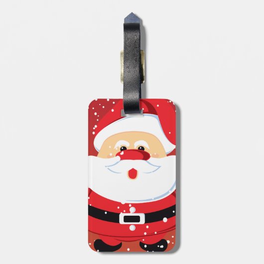 kerstcadeautjes voor kerstmis bagagelabel (Achterkant verticaal)