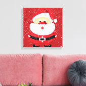 kerstcadeautjes voor kerstmis canvas afdruk (Insitu (Woonkamer))