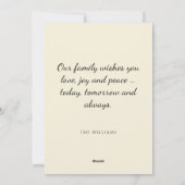 kerstcadeautjes voor kerstmis feestdagenkaart (Achterkant)