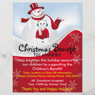 kerstcadeautjes voor kinderen flyer