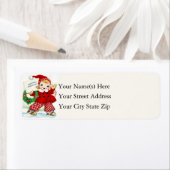 kerstcadeautjes voor kleine meisjes  etiket (Insitu)