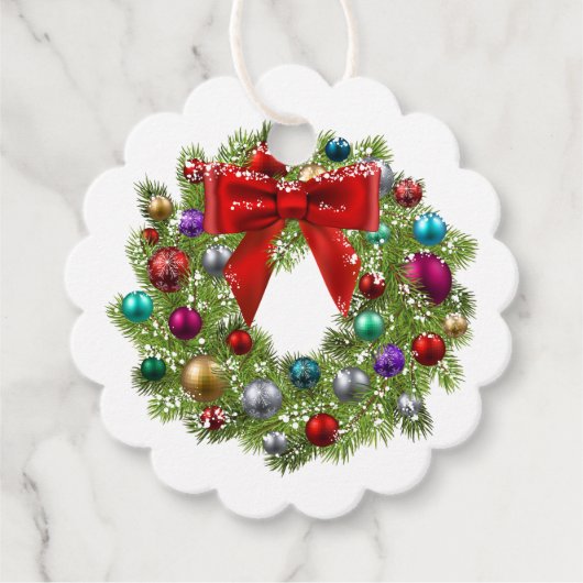 kerstcadeautjes voor Label met brede smaak (Voorkant)