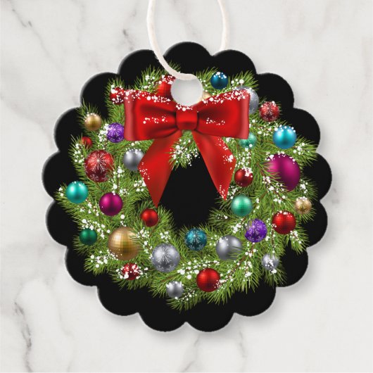 kerstcadeautjes voor Label met brede smaak (Voorkant)