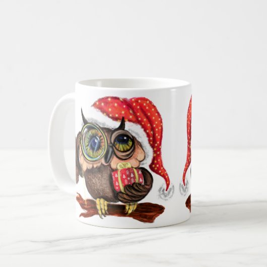 kerstcadeautjes voor Mok Baby met cadeaus (Voorkant links)