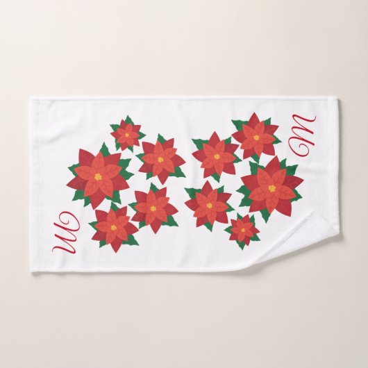 kerstcadeautjes voor monogram handdoekjes bad handdoek (Handdoek)
