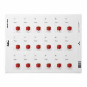 kerstcadeautjes voor mousserende kerstmis - Label  (Full Sheet)