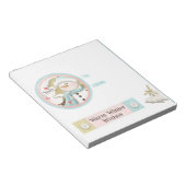 kerstcadeautjes voor Snoepjes met kerstcadeautjes  Notitieblok (Schuin)