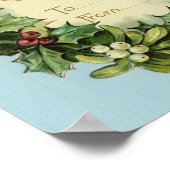 kerstcadeautjes voor Vintage Poster (Hoek)