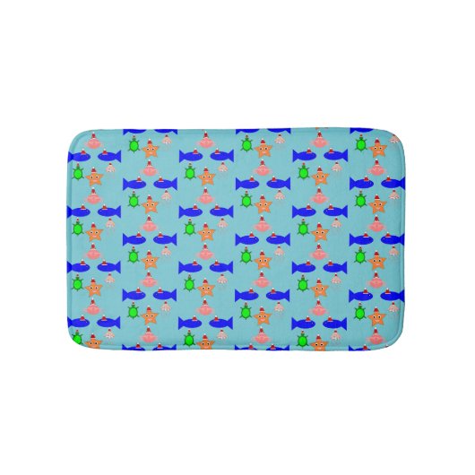 kerstcadeautjes voor Zee Badmat (Voorkant)