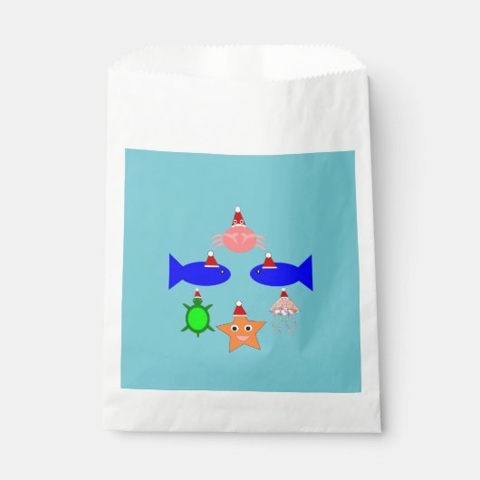 kerstcadeautjes voor Zee Bedankzakje (Voorkant)
