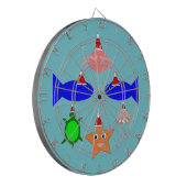kerstcadeautjes voor Zee Dartbord (Voorkant Links)