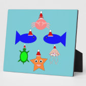kerstcadeautjes voor Zee Fotoplaat (Zijkant)