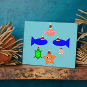 kerstcadeautjes voor Zee Fotoplaat (Zijkant)
