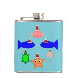 kerstcadeautjes voor Zee Heupfles