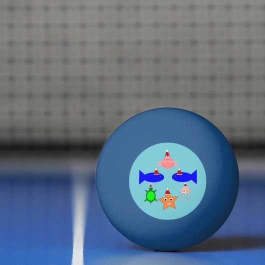 kerstcadeautjes voor Zee Pingpongbal (Net)