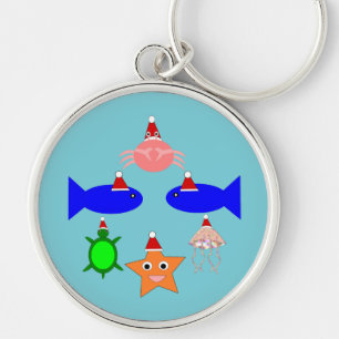 kerstcadeautjes voor Zee Sleutelhanger