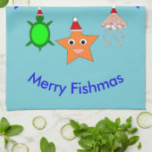 kerstcadeautjes voor Zee Theedoek (Gevouwen)