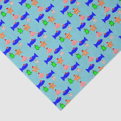 kerstcadeautjes voor Zee Tissuepapier (Detail)