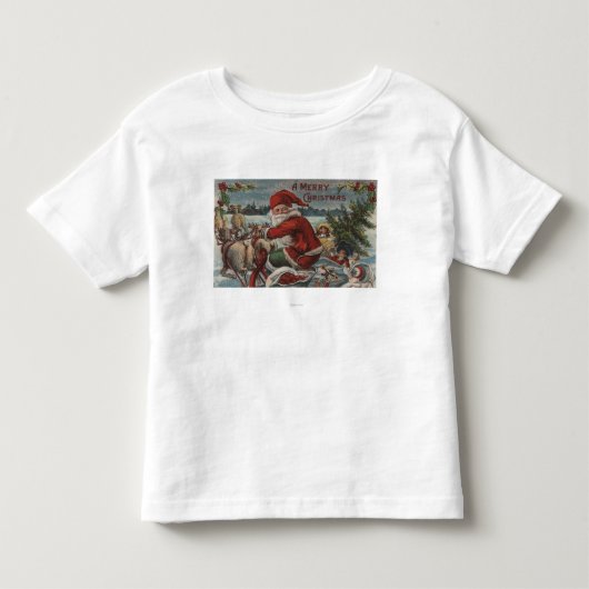 kerstcadeautjeSinterklans Kinder Shirts (Voorkant)