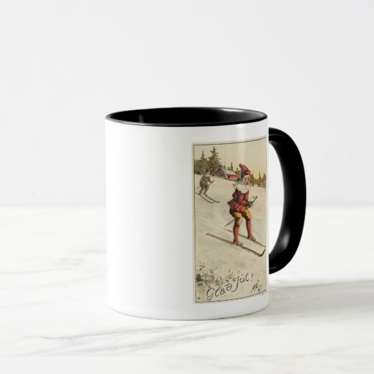 kerstcadeautjeSkiing Mok (Voorkant rechts)