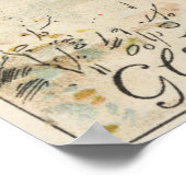 kerstcadeautjeSkiing Poster (Hoek)