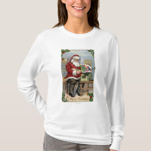 kerstcadeautjesSanta Painting T-shirt