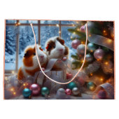 Kerstcadeauttas voor cavia's groot cadeauzakje (Achterkant)