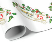 Kerstcadeauverpakking/25 december cadeaupapier (Rol Hoek)