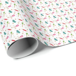 Kerstcadeauverpakking 'Baking Spirits Bright' Cadeaupapier