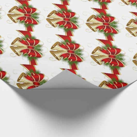 Kerstcadeauverpakking/Bellen Cadeaupapier (Hoek)