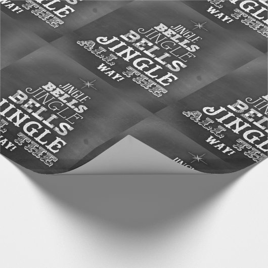 Kerstcadeauverpakking/Belletjes Cadeaupapier (Hoek)