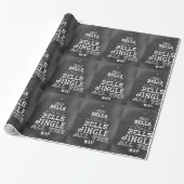 Kerstcadeauverpakking/Belletjes Cadeaupapier (Uitgerold)