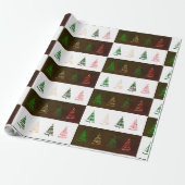 Kerstcadeauverpakking Cadeaupapier (Uitgerold)