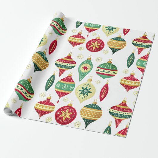 Kerstcadeauverpakking Cadeaupapier (Uitgerold)