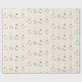 Kerstcadeauverpakking Cadeaupapier (Vlak)