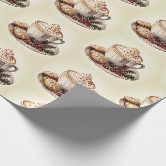 Kerstcadeauverpakking Cadeaupapier (Hoek)