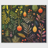 Kerstcadeauverpakking Cadeaupapier (Vlak)