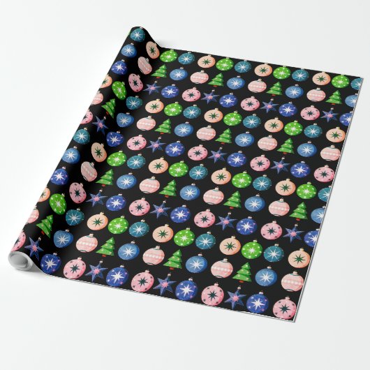Kerstcadeauverpakking Cadeaupapier (Uitgerold)