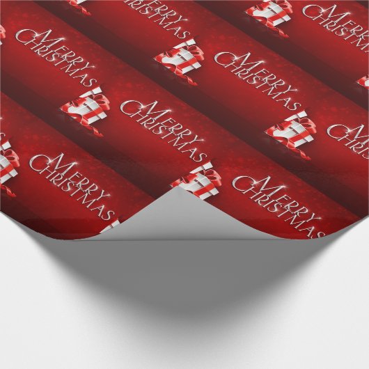 Kerstcadeauverpakking/Cadeaus Cadeaupapier (Hoek)