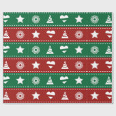 Kerstcadeauverpakking/Decoraties Cadeaupapier (Vlak)