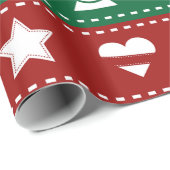 Kerstcadeauverpakking/Decoraties Cadeaupapier (Rol Hoek)